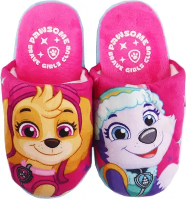 Produktbild von Paw Patrol Skye Everest Kinder Hausschuhe Slipper Schlüpfschuhe Pantoffeln – Rosa / 30/31