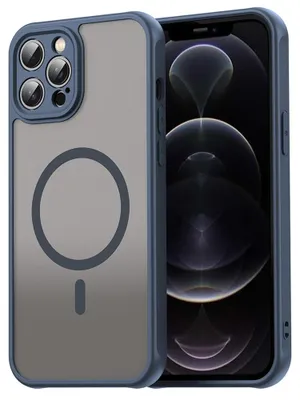 Produktbild von Techsuit – HaloFrost II MagSafe Schutzhülle für iPhone 12 Pro – dunkelblau