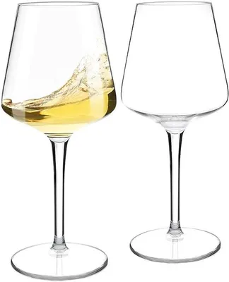Produktbild von Weingläser Kunststoff 2 Stück 445 ml - Tritan Kunststoff - unzerbrechlich - ideal für Camping - ShopFlot