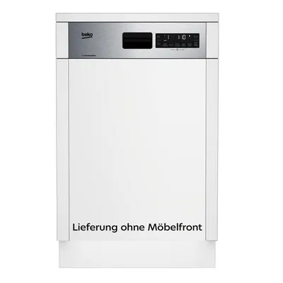 Produktbild von Beko DSS28021X Einbau-Geschirrspüler teilintegriert AquaIntense 11 Maßgedecke