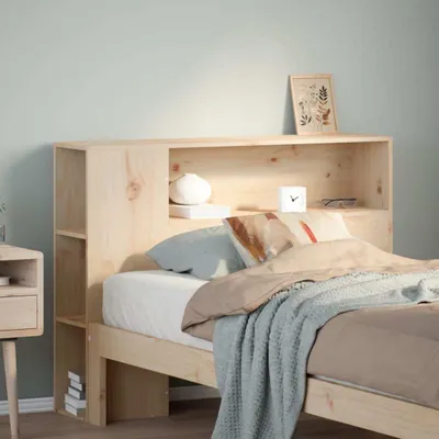 Image de Durable Tête de lit avec rangement 75 cm pin massif - Têtes de lit Octo7782470 1parcel