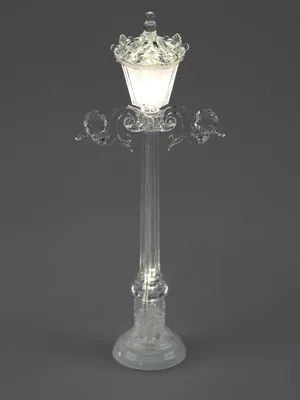 Produktbild von LED Dekoobjekt Laterne H. 26cm aus Acryl mit Timer Formano W25