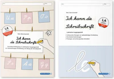 Produktbild von Ich kann die Schreibschrift + Übungsheft zu den Buchstabenverbindungen - Lateinische Ausgangsschrift - 2 Hefte