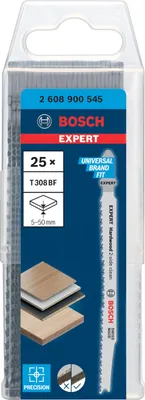 Produktbild von EXPERT Hardwood 2-side clean T308BF Stichsägeblatt, 25-tlg.