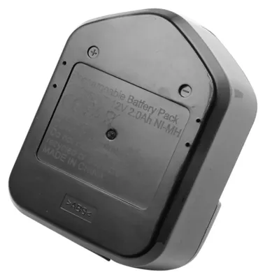 Image de Avizar, Batterie NiMH 12V 2000mAh 24Wh pour outil Hitachi EB1220, Noir