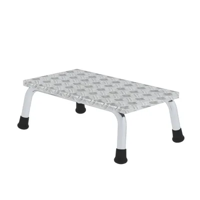 Produktbild von Günzburger Arbeitspodest 1 Stufe Podest-H.200mm Aluminium -Riffelblech - 50031