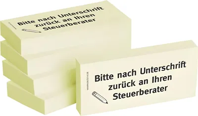 Produktbild von Haftnot."Bitte n.unter.z.Steuerberater"