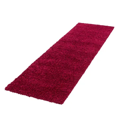 Immagine prodotto di Life Shaggy tappeto pelo lungo runner 80x250cm rosso