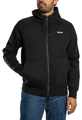 Produktbild von Schott Logo Zip Hoodie, Schwarz M