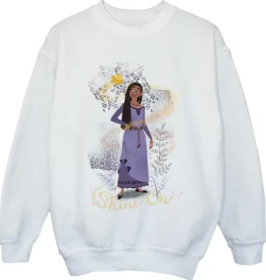 Produktbild von Wish - "Shine On" Sweatshirt für Mädchen BI55822 (128) (Weiß)