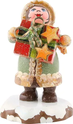 Immagine prodotto di Hubrig Volkskunst "Winterkinder - Dankeschön 5cm