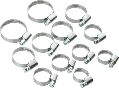 Produktbild von Schlauchschellenset Edelstahl 12-40 mm 12-tlg