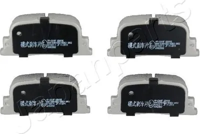 Produktbild von JAPANPARTS Bremsbeläge Satz Hinten Bremsklötze für TOYOTA PRIUS Liftback (NHW20) PP-231AF