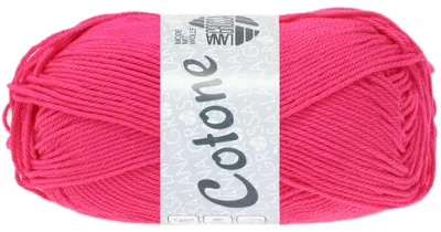 Produktbild von Lana Grossa - Cotone Neon 0216 neonpink