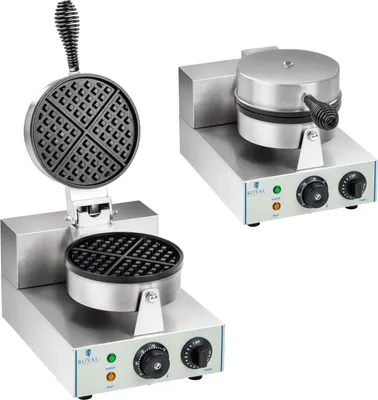 Immagine prodotto di Expondo Royal Catering Macchina per cialde da 1.300 Watt - rotonda