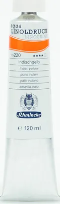 Produktbild von Schmincke 120ml Linol Indischgelb Linol 19 220 012