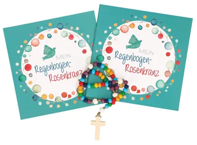 Produktbild von Kinder Rosenkranz-Geschenkset