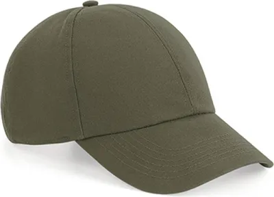 Produktbild von Beechfield B54N | Organic Baumwolle 6 Panel Cap - Low Profile - Farbe: Olive Green - Größe: One Size