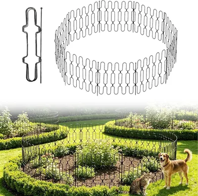 Immagine prodotto di Recinzione metallica pieghevole per animali da giardino