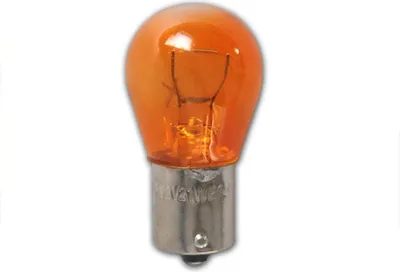 Image de Ampoule de voiture 12V 21W BAU15s orange par pièce