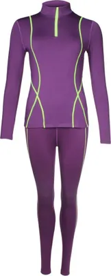 Produktbild von Women Warm Damen-Thermounterwäsche lila, M