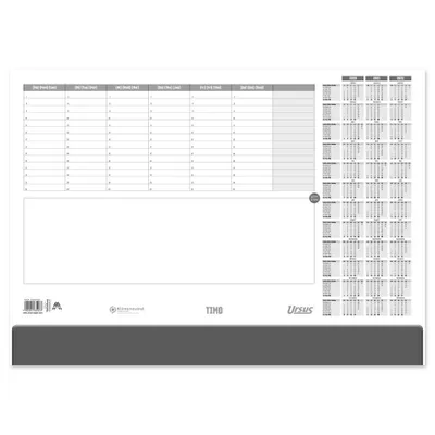 Produktbild von Ursus® Style 036437000 Schreibunterlage Timo - 525 x 375 mm, Papier, 50 Blatt