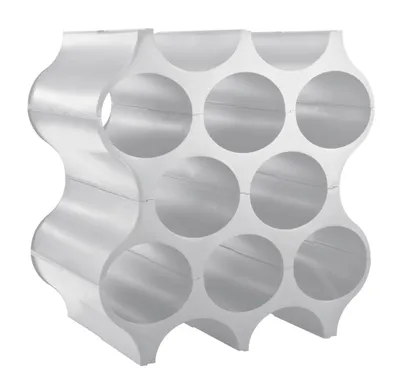 Obrázek produktu pro koziol SET-UP – regál na lahve, barva: světle šedá (bavlněná bílá)