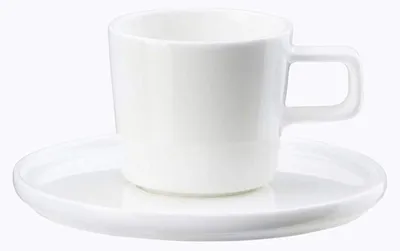 Produktbild von ASA Selection Kaffeetasse mit Unterteller oco Ø 14 cm – 6er Vorteilset