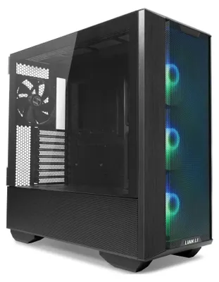 Produktbild von Lian Li Lancool III , Midi Tower, PC, Schwarz, Transparent, ATX, EATX, micro ATX, Mini-ITX, Aluminium, SGCC, Gehärtetes Glas, Multi