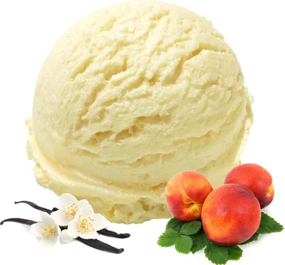 Immagine prodotto di Gelato vegano alla vaniglia e nettarina in polvere senza zucchero e senza lattosio 10 kg