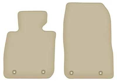 Immagine prodotto di Tappetini anteriori in velluto PREMIUM beige compatibili con Mazda CX-3 (2015-, crossover) – con fissaggi – su misura
