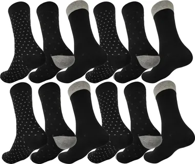 Immagine prodotto di 12 paia di calze da uomo modello classico forma sport tempo libero mix3/39-42