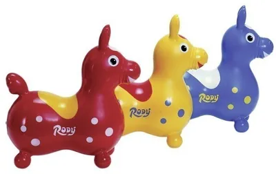 Produktbild von Jakobs Hüpftier 'Cavallo Rody' Farbe: Gelb