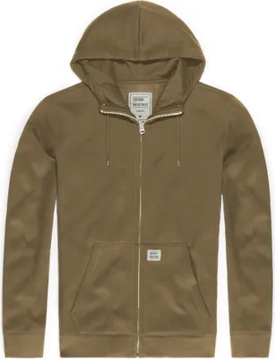 Imagen del producto de Sudadera con cremallera Vintage Industries, color arena, talla M