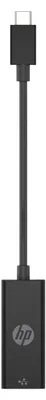 Produktbild von HP USB-C auf RJ45 Adapter G2 – Gigabit Ethernet, Schwarz