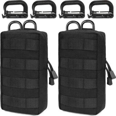 Produktbild von Hüfttasche Taktische Molle-Tasche mit 4 Haken - 2 Stück
