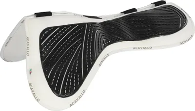 Produktbild von Acavallo Mf Jccs Cw-fs Gel Grip Suede Halbpolster Weiß Full Weiß Full