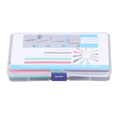 Imagen del producto de Kit de tubos termorretráctiles, surtido de fundas para cables eléctricos, funda termorretráctil, surtido de fundas para cables eléctricos, tubo termorretráctil aislante, tubo para conexiones eléctricas
