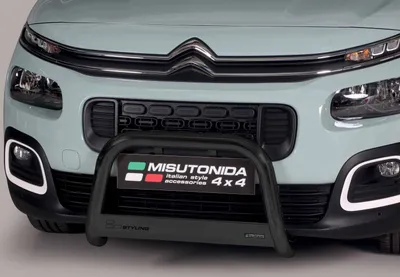 Obrázek produktu pro J&J Automotive | Přední rámy pro Citroen Berlingo 2018-up 63 mm černý