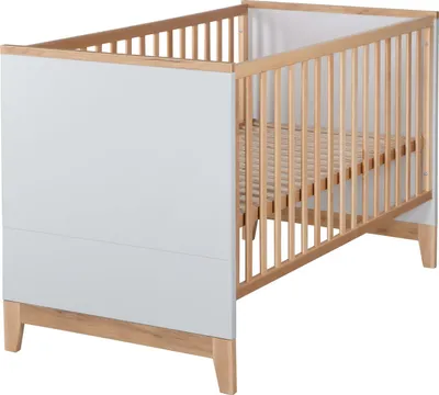 Produktbild von roba Kombi-Kinderbett 'Caro', höhenverstellbar, mitwachsend, 3 Schlupfsprossen, 70x140 cm,  umbaubar