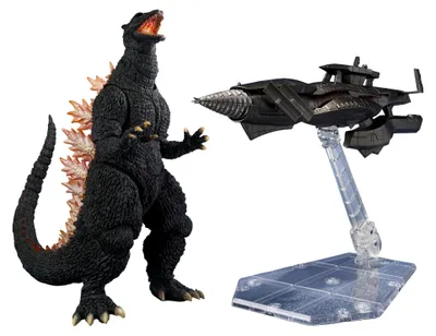 Produktbild von Godzilla: Final Wars S.H.MonsterArts Actionfigur Godzilla Heat Ray Ver. vs. New Gotengo 16 cm