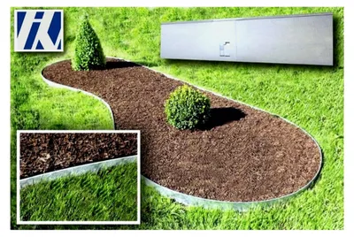 Produktbild von 20er Set Klammer für HN Rasenkante aus Metall