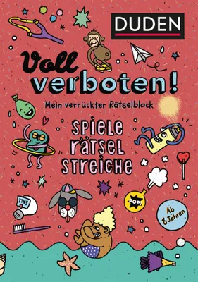 Produktbild von Voll verboten! Mein verrückter Rätselblock 2 - Ab 8 Jahren