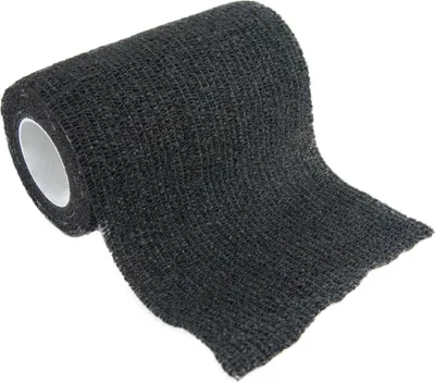 Produktbild von 1 Haftbandage Selbsthaftende Bandage / Fixierbinde 10 cm x 4,5 m schwarz