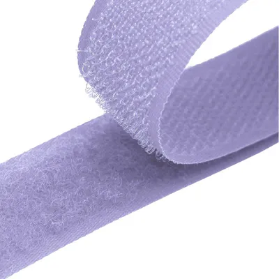 4m Klettband zum Nähen violett 095