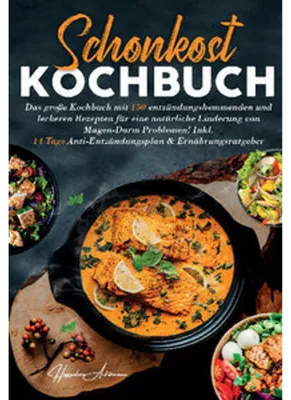 Obrázok produktu pre Schonkost Kochbuch - Entzündungsarm & alltagstauglich