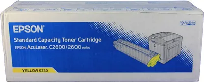 Immagine prodotto di Epson - Giallo - Originale - Cartuccia di toner - per AcuLaser 2600DN, 2600DTN, 2600N, 2600N+, 2600TN, C2600DN, C2600DTN, C2600N, C4100
