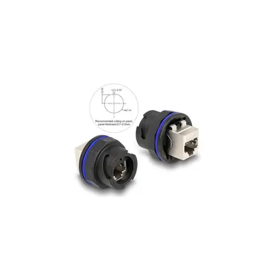 Obrázok produktu pre DeLOCK 67048, RJ45, RJ45, Čierna, Kovová