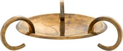 Produktbild von Casa Padrino Luxus Servierteller / Servierschale Vintage Messingfarben Ø 56 x H. 14,5 cm - Hotel & Restaurant Accessoires