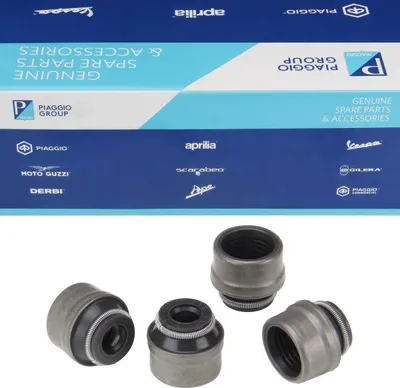 Immagine prodotto di Set guarnizioni stelo valvola (4 pezzi) Piaggio & Vespa Original - 436438